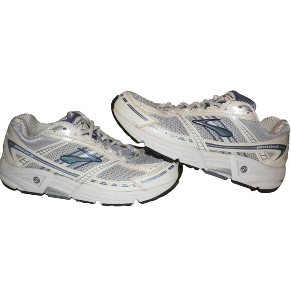 No Insoles Women's 9 Med Brooks Addiction 9 Running Shoes Overpronate Low Arches - Picture 6 of 12